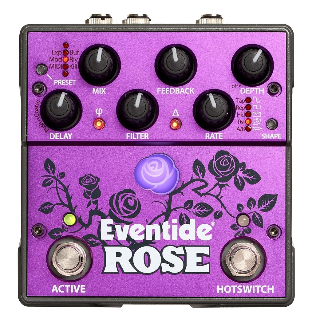 Eventide Rose Modulated Delay Pedal