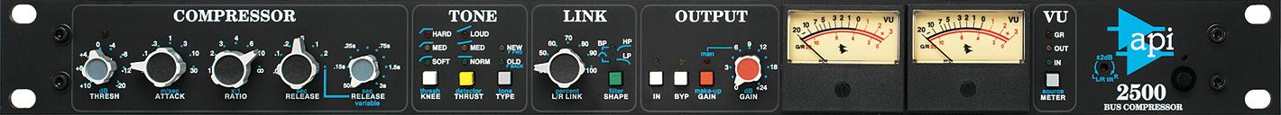 API 2500+ Stereo Bus Compressor | LPA special