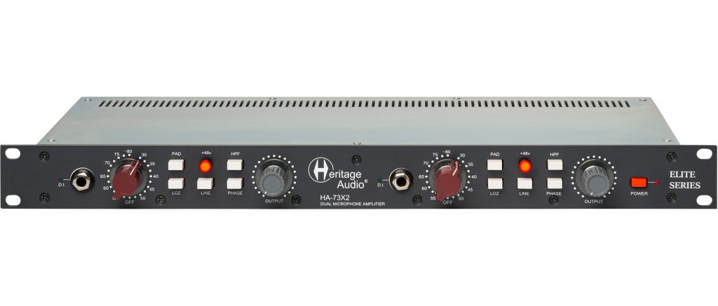 Heritage Audio HA 73 X 2 Elite - Producten - Lobbes Pro Audio Heritage Audio HA 73 X 2 Elite - Producten - Lobbes Pro Audio