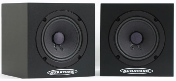 Auratone bundle 5 C Super Sound Cube black pair + A 2 30 Amplifier