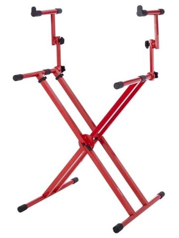 Gator Frameworks Heavy-Duty 2 Tier X-Style Keyboard Stand | B-Stock