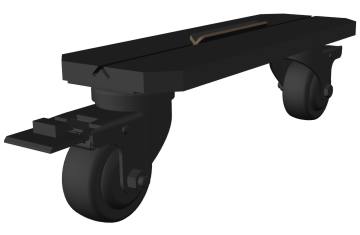 Sessiondesk SBX feet + wheels