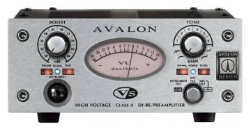 Avalon V 5 pure klasse A Pre Amp DI en re-amper